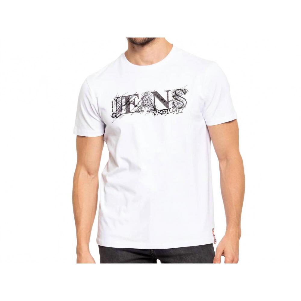 NEW EIGHT X jeans street t-shirt in white